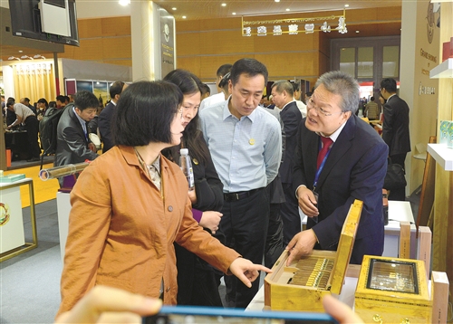 山东中烟参加2019国际雪茄博览会活动掠影